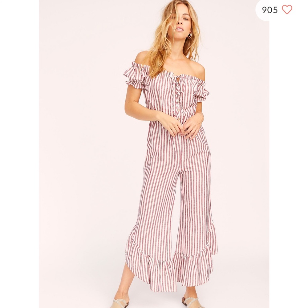 Free People Washed Ashore Femme Jumpsuit